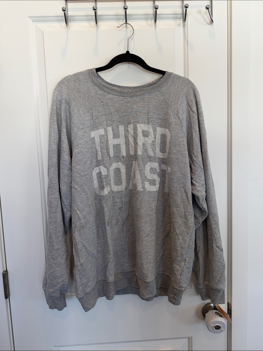 RETROBRAND Women's Third Coast Sweatshirt Size M In Grey